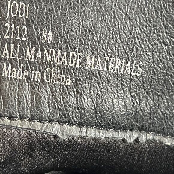 Seven7 Black Combat Boots Size 8 - Picture 3 of 9